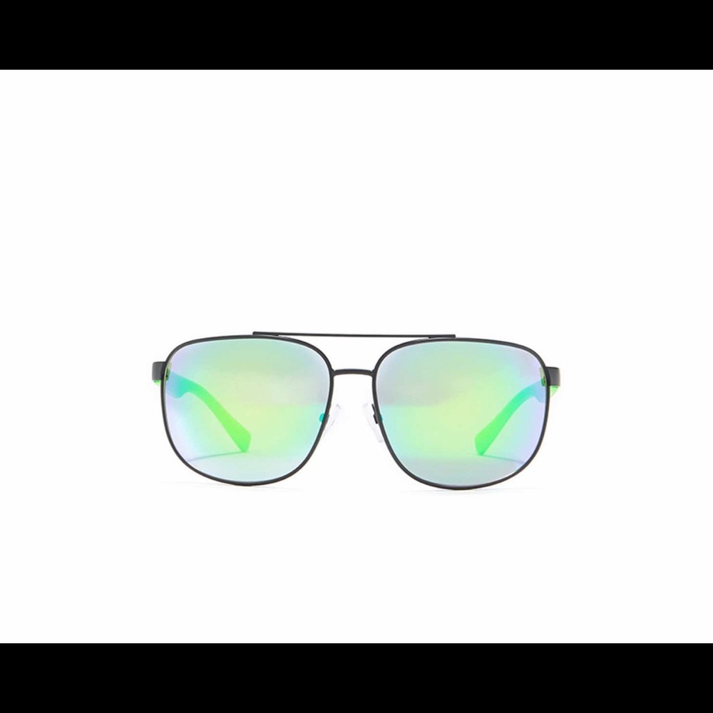 Armani Green Aviators - Picture 3 of 4
